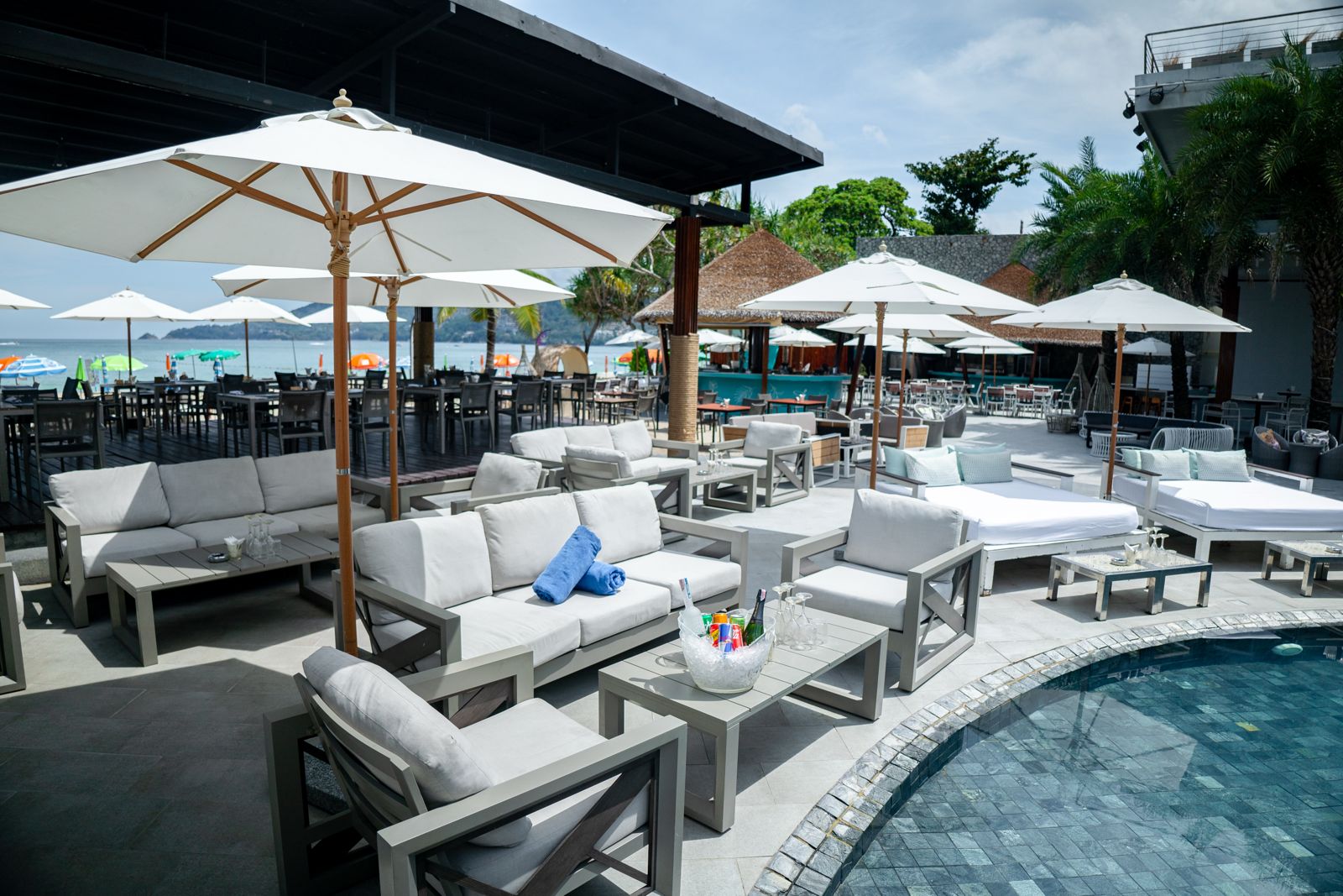 Sofa at Kudo Beach Club